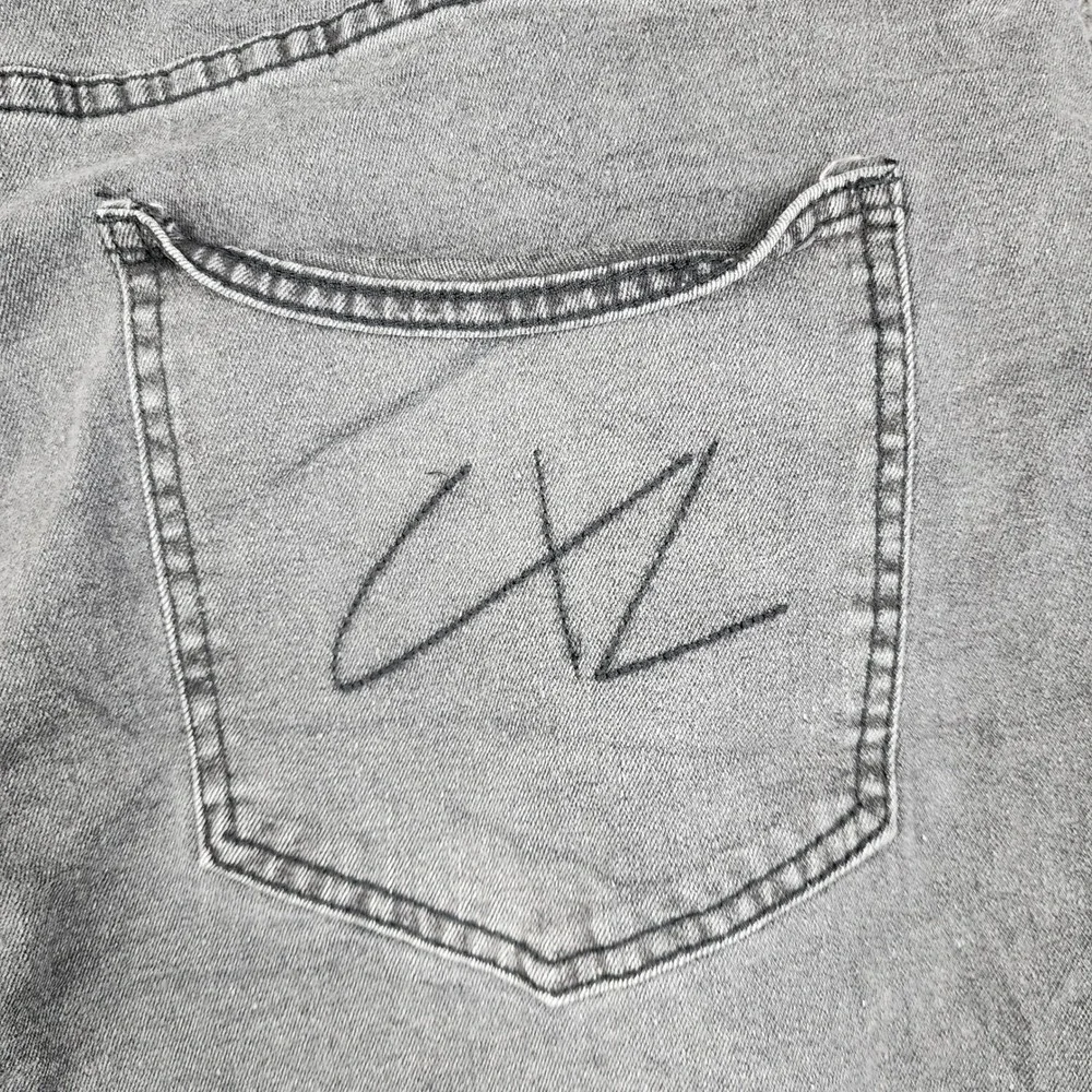 Christian Lacroix Jeans Mens 42x32 Grey Slim Straight Stretch Denim GL23-167 CXL